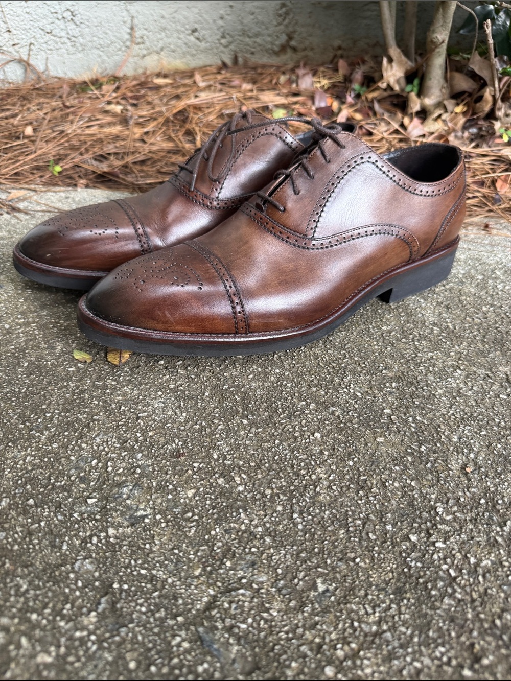 Johnson & Murphy dress shoes made in Italy